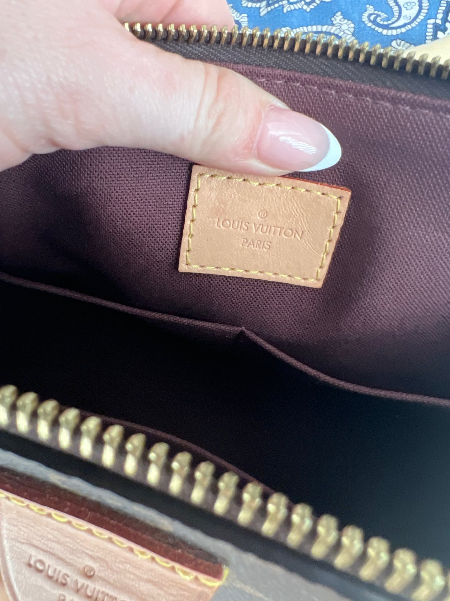 Louis Vuitton Monogram Rivoli MM 2 way tote