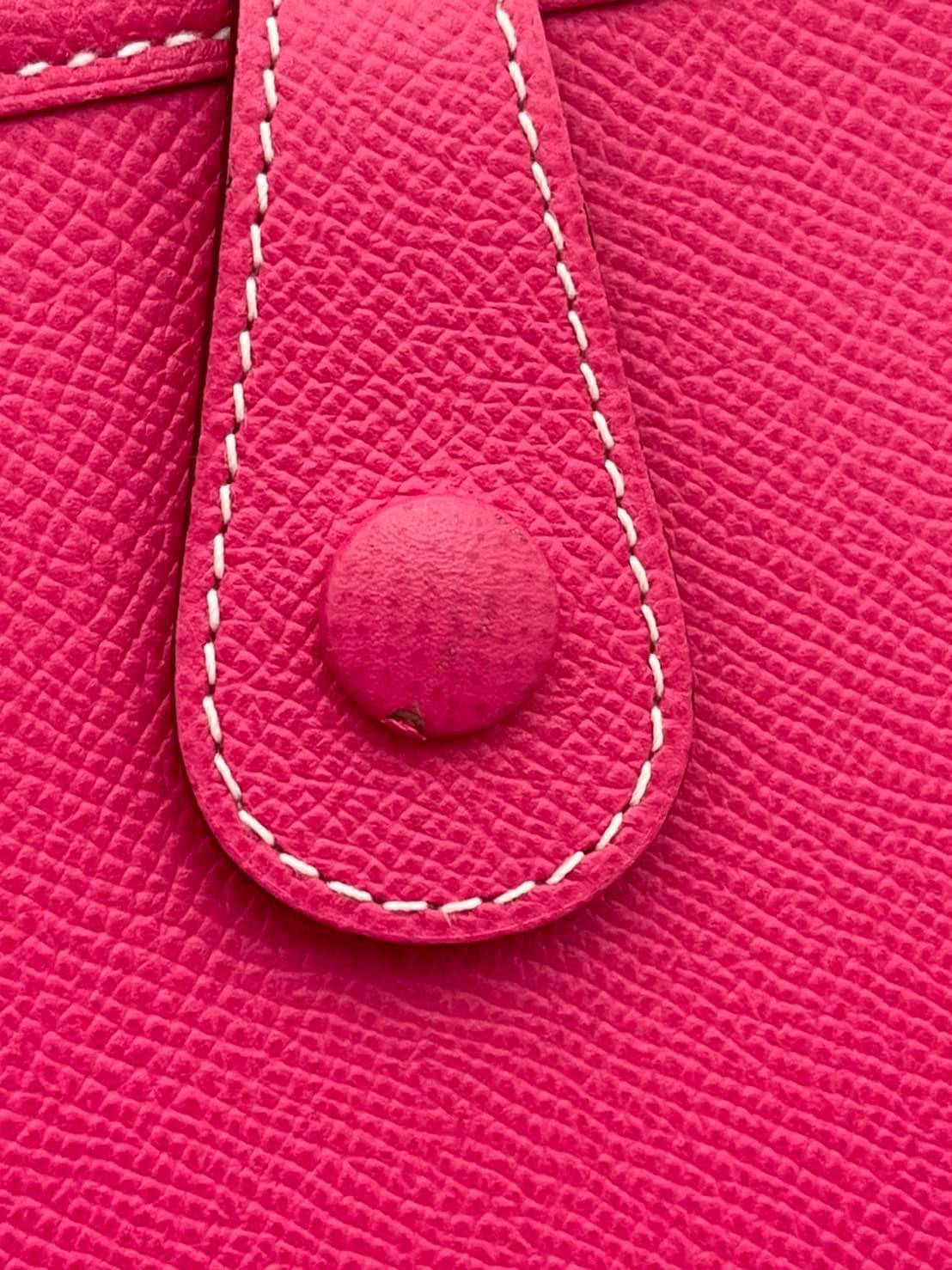 Hermes Evelyne PM Stamp Q Epsom