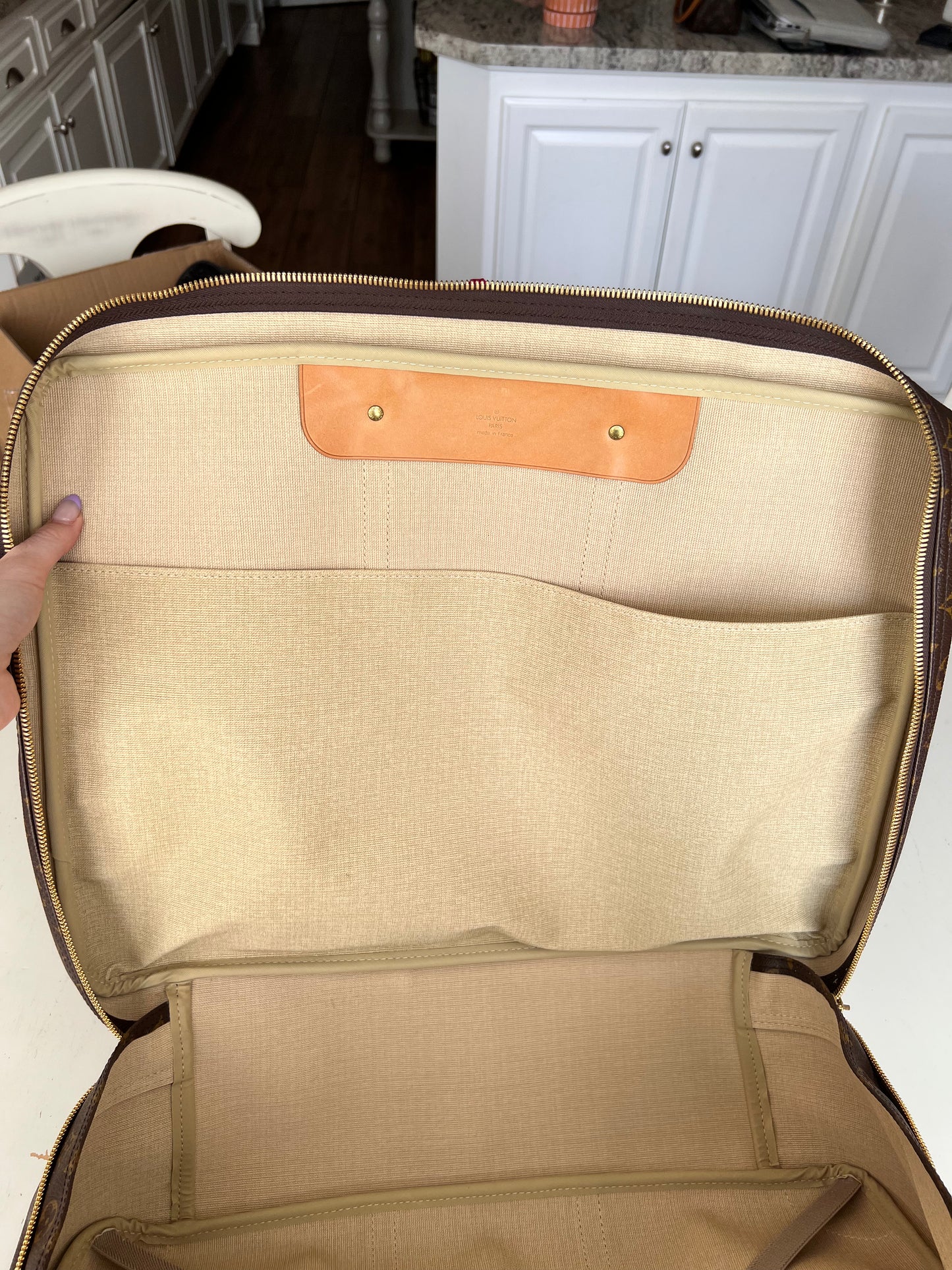 Louis Vuitton monogram Sirius 50 travel bag