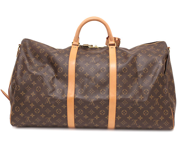 Louis Vuitton monogram keepall 60 bandouliere travel bag