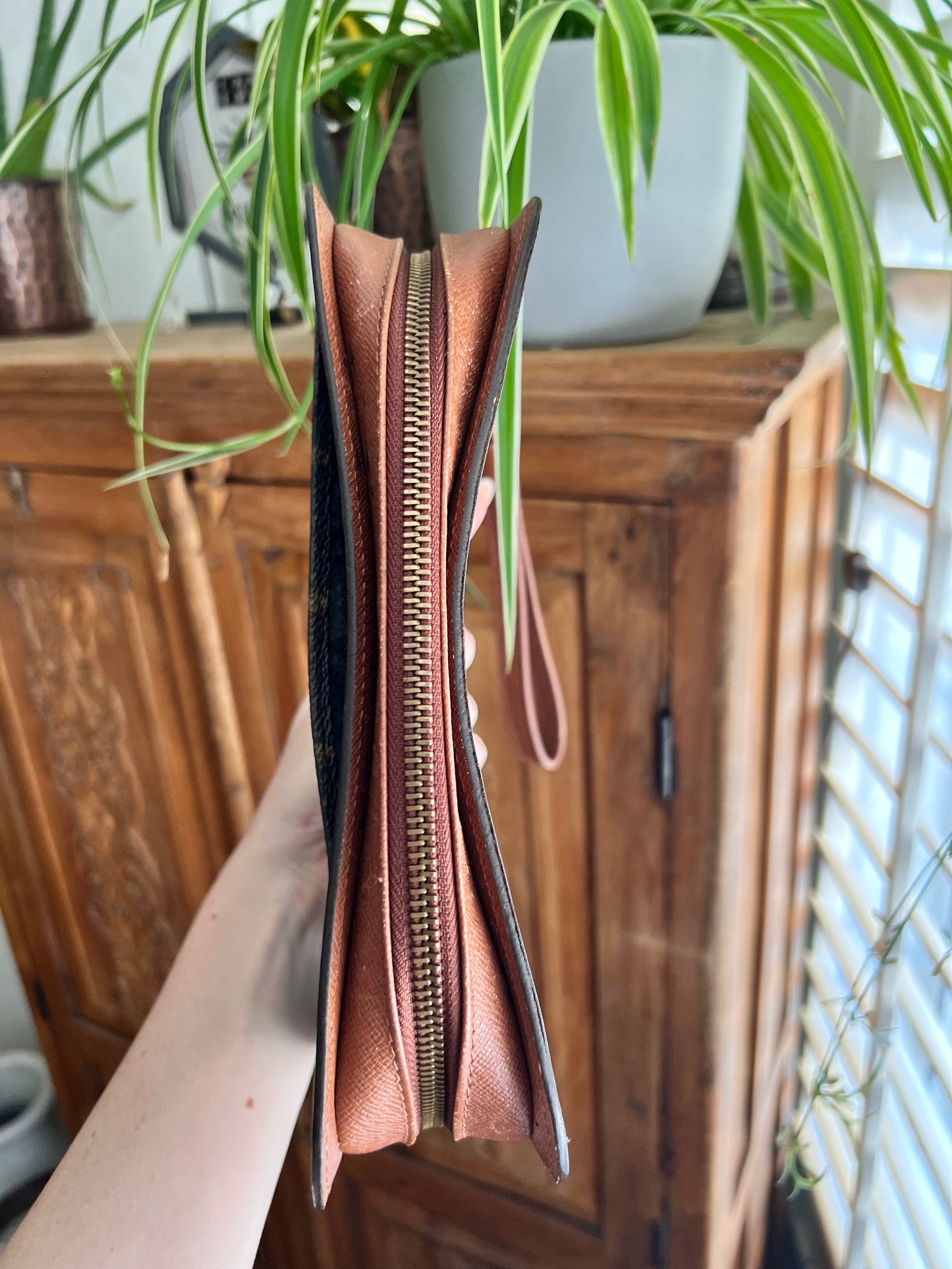 Louis Vuitton monogram Orsay clutch wristlet