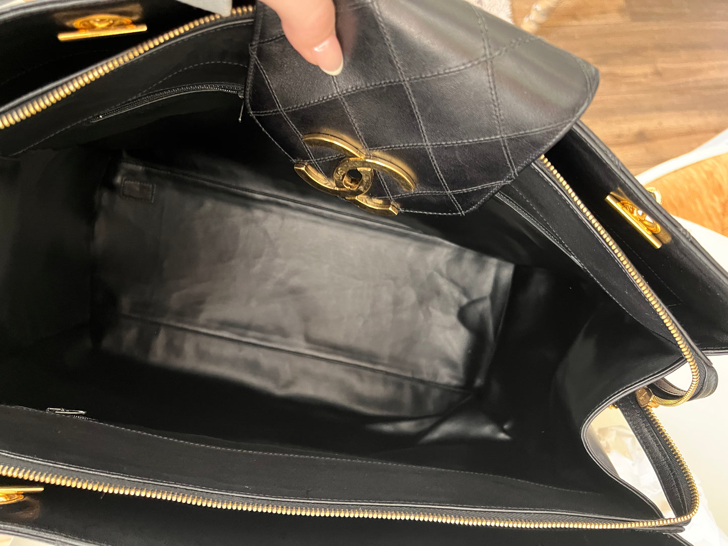 Chanel Vintage Supermodel XL tote