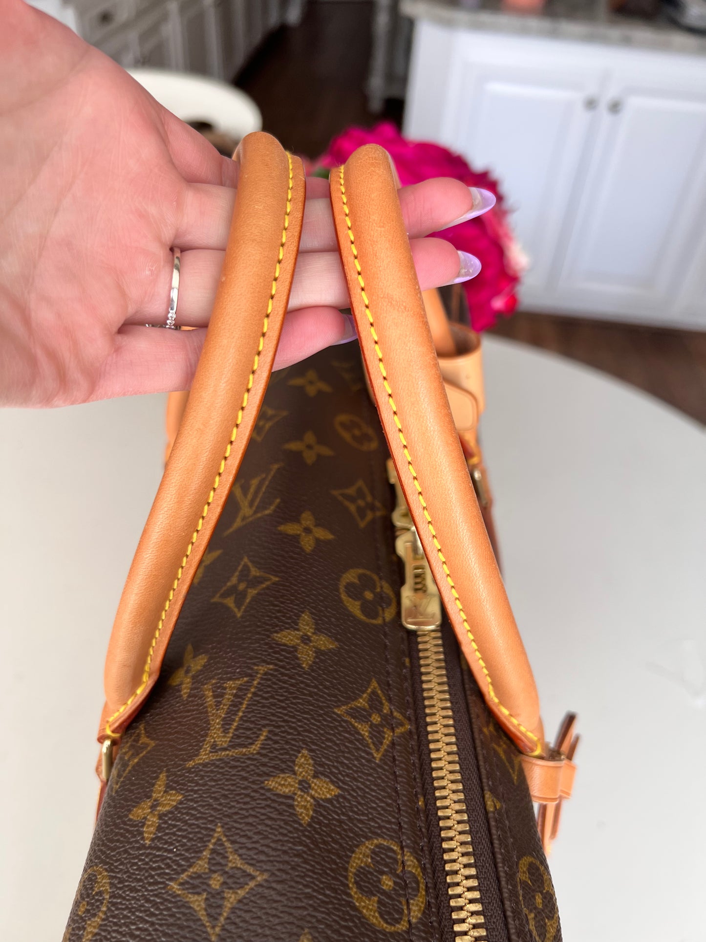 Louis Vuitton monogram Sirius 50 travel bag