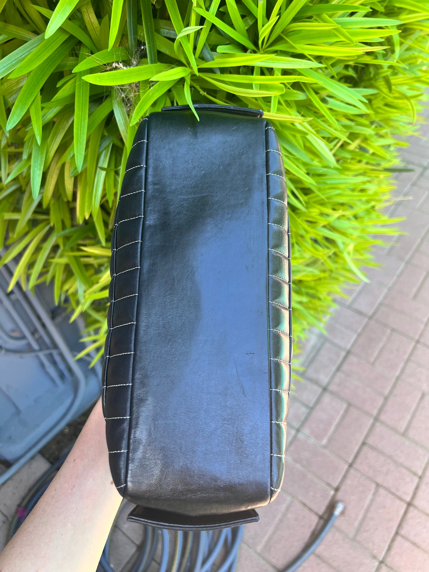 Chanel Mademoiselle black lambskin tote