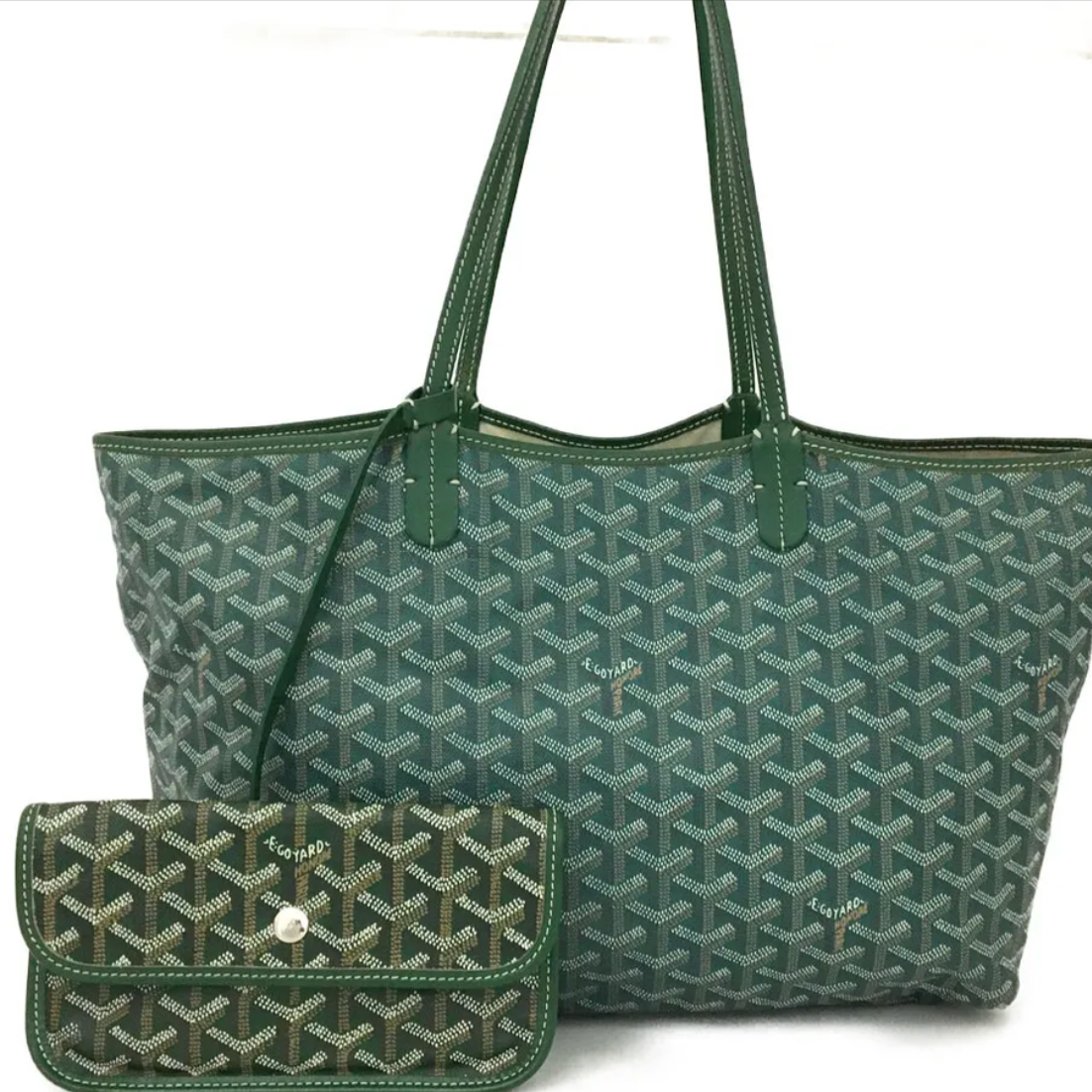 Goyard Goyardine Saint Louis PM Green