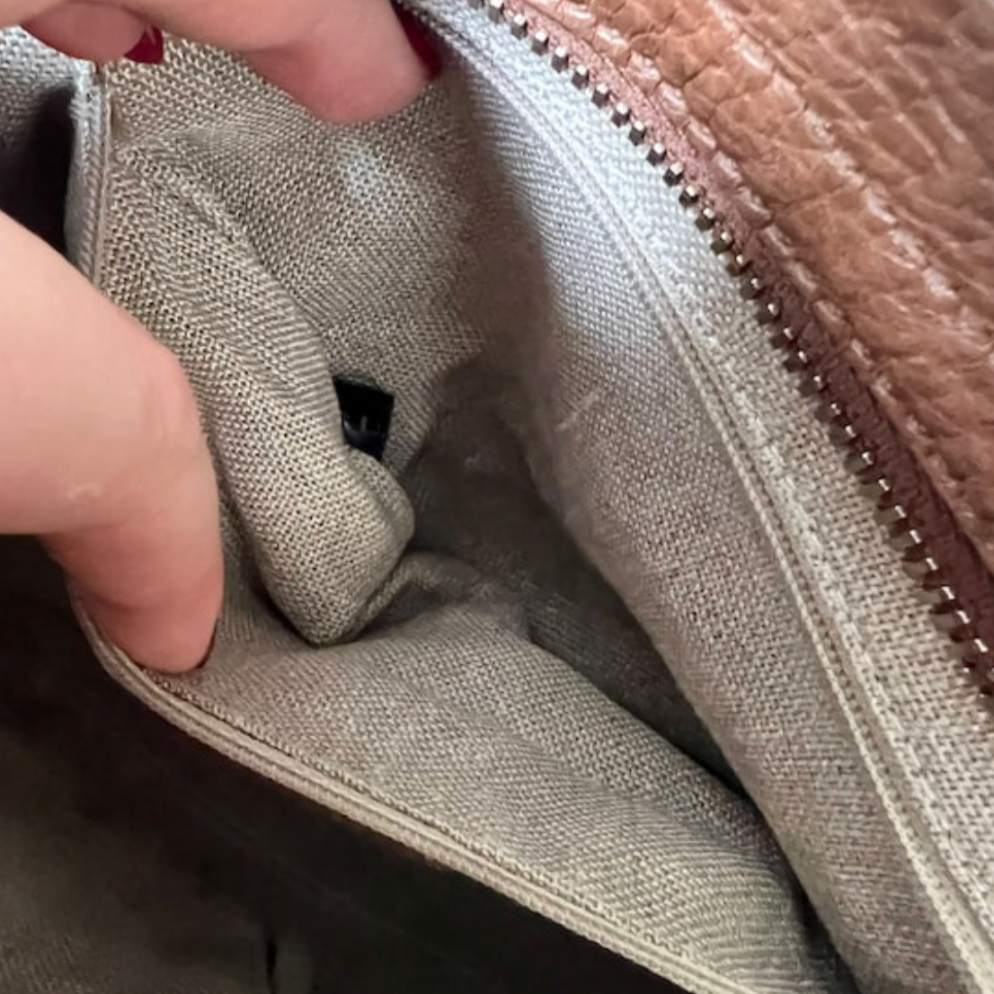Gucci GG canvas Small Bree 2 way tote