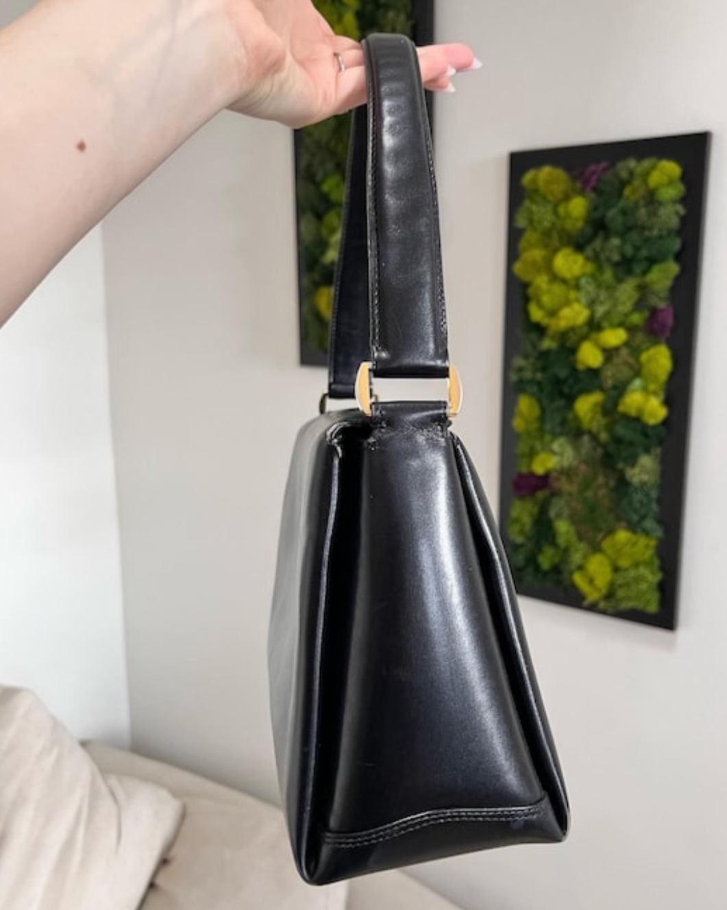 RARE Vintage Authentic Gucci Jackie Twist shoulder bag- Early 1960’s Top handle style