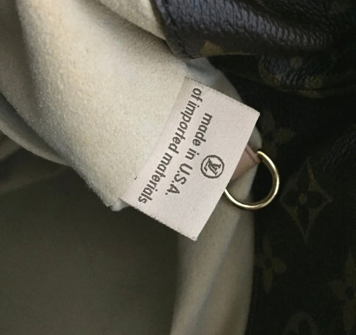 Louis Vuitton monogram artsy MM hobo tote