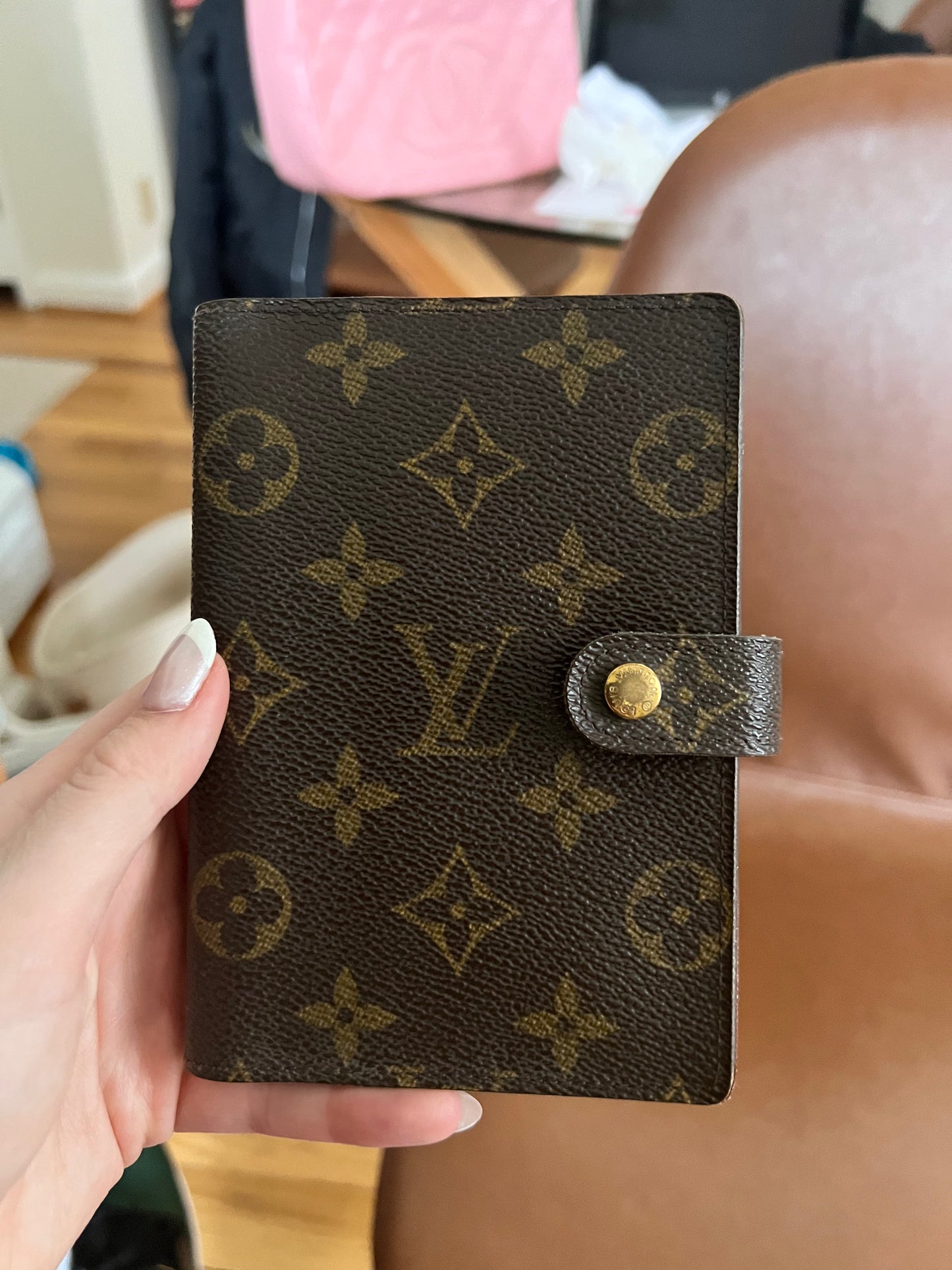 Louis Vuitton monogram agenda pm