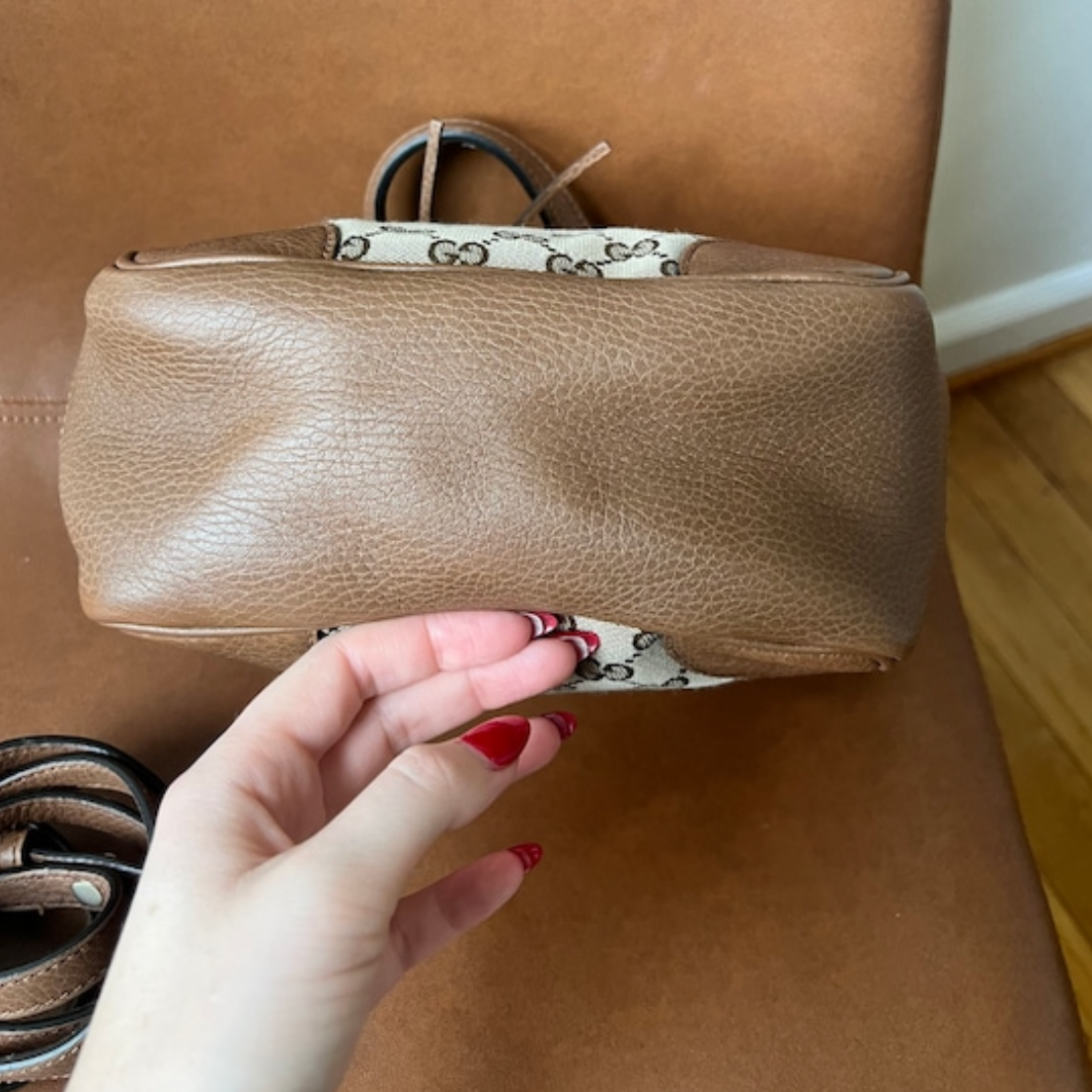 Gucci GG canvas Small Bree 2 way tote