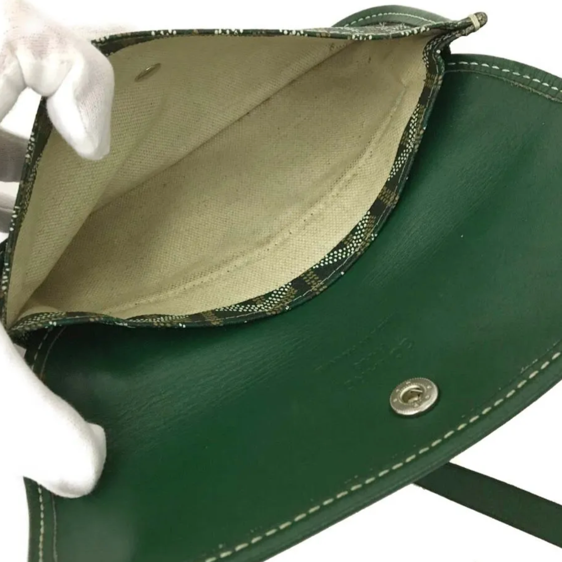 Goyard Goyardine Saint Louis PM Green