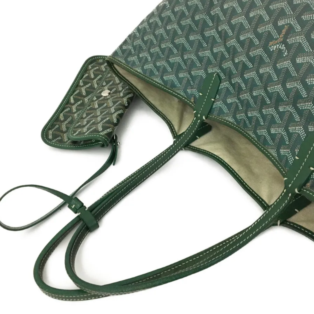 Goyard Goyardine Saint Louis PM Green