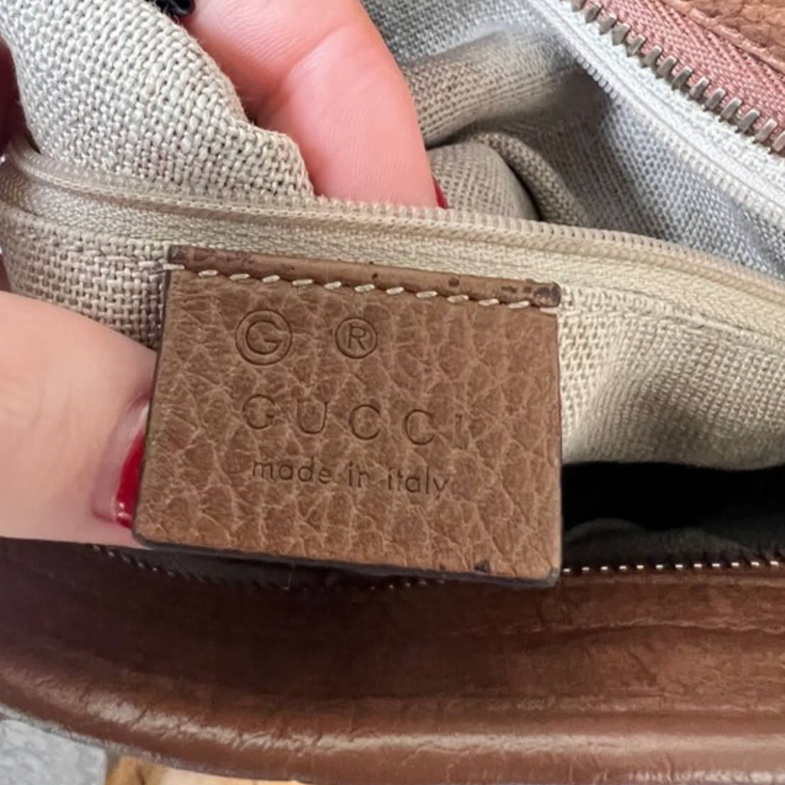 Gucci GG canvas Small Bree 2 way tote