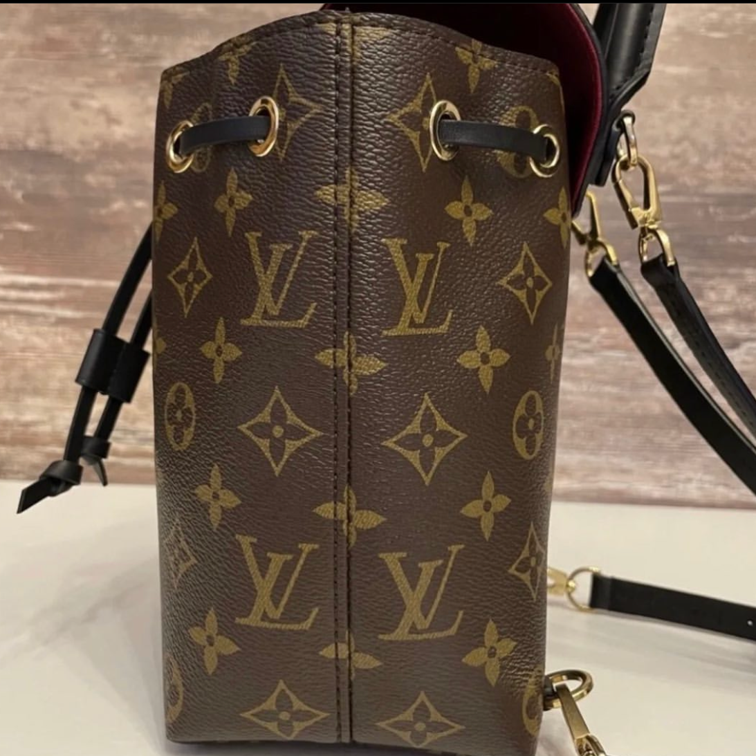 Louis Vuitton Montsouris BB backpack monogram/ noir