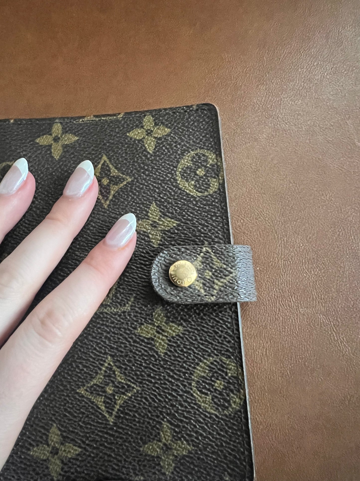 Louis Vuitton monogram agenda pm