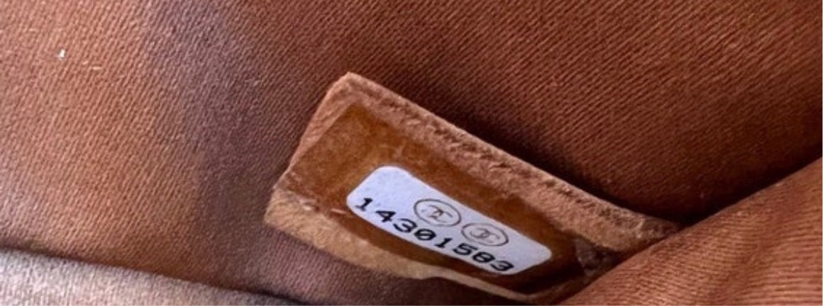 Chanel Denim CC quilted wallet on chain