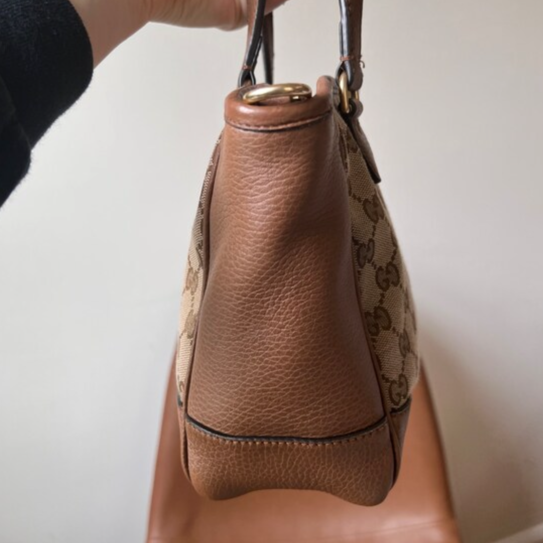 Gucci GG canvas Small Bree 2 way tote
