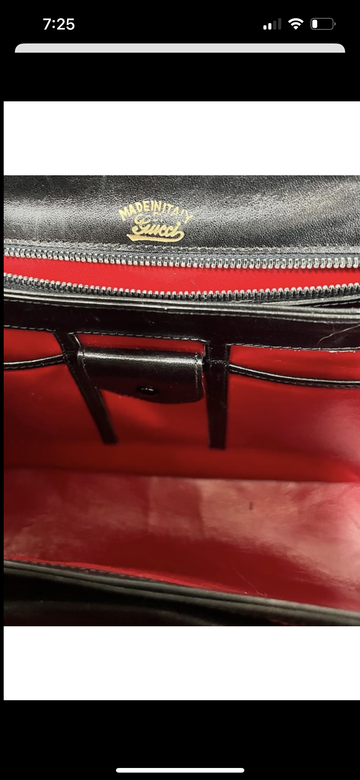 RARE Vintage Authentic Gucci Jackie Twist shoulder bag- Early 1960’s Top handle style