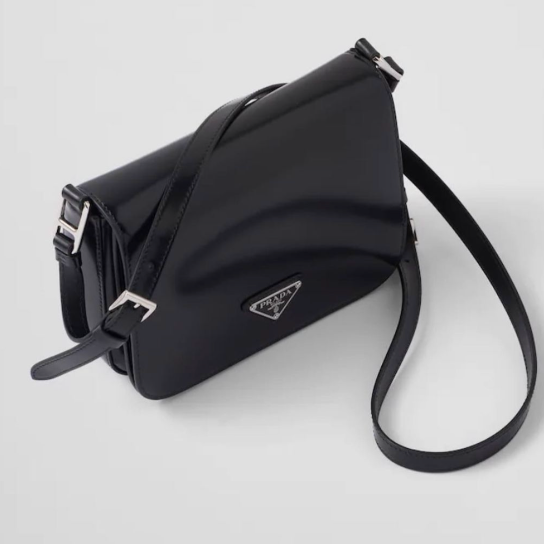 Prada Brushed Leather 2 way shoulder bag
