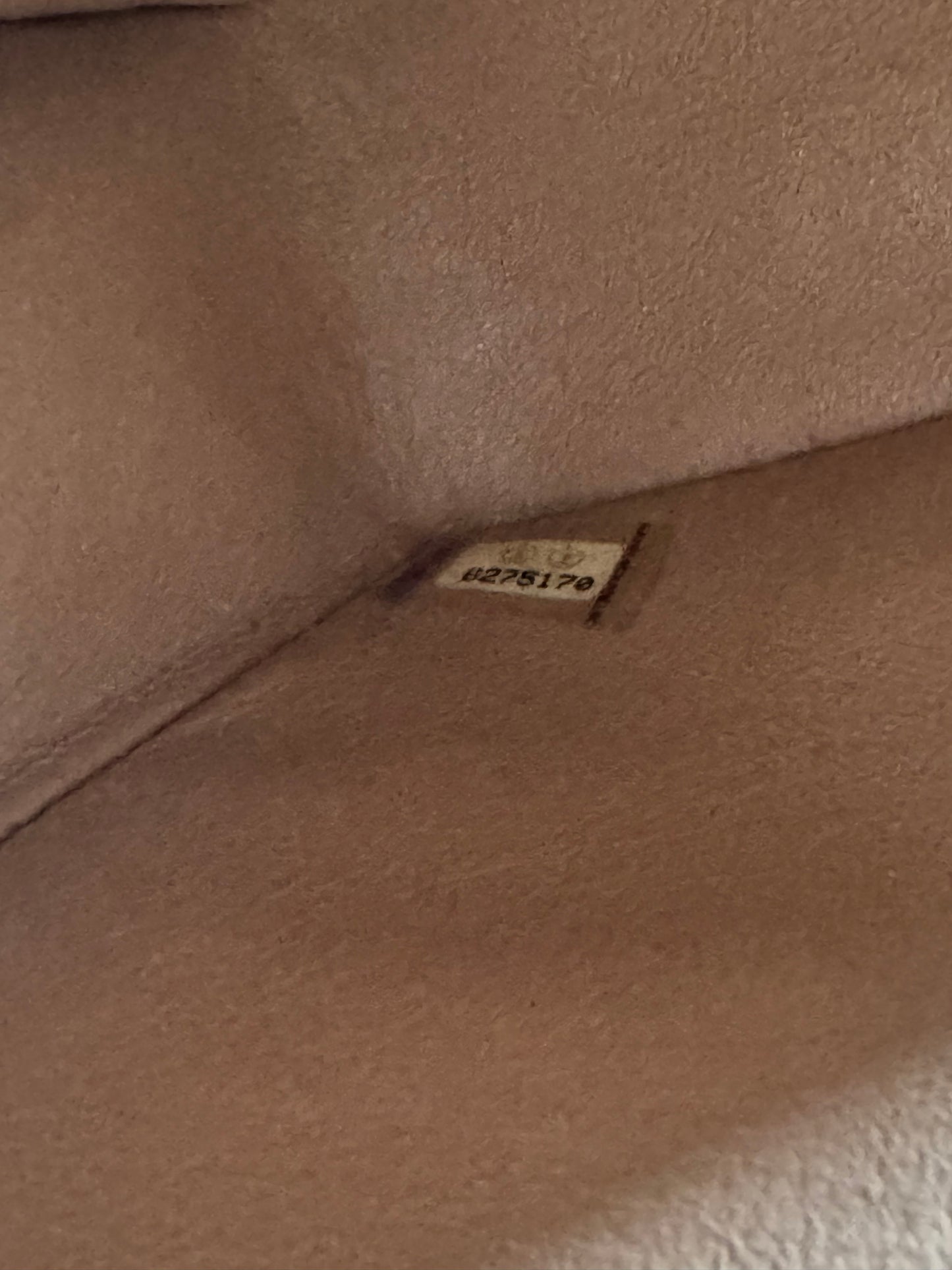 Chanel Beige Lambskin Medium Classic Flap