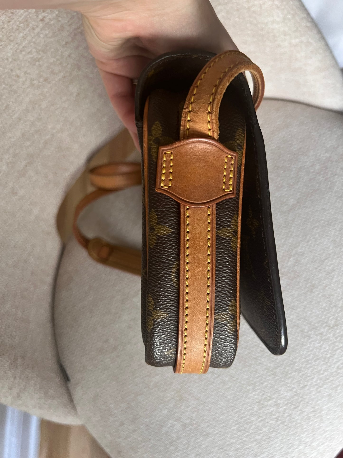 Louis Vuitton monogram vintage flap crossbody