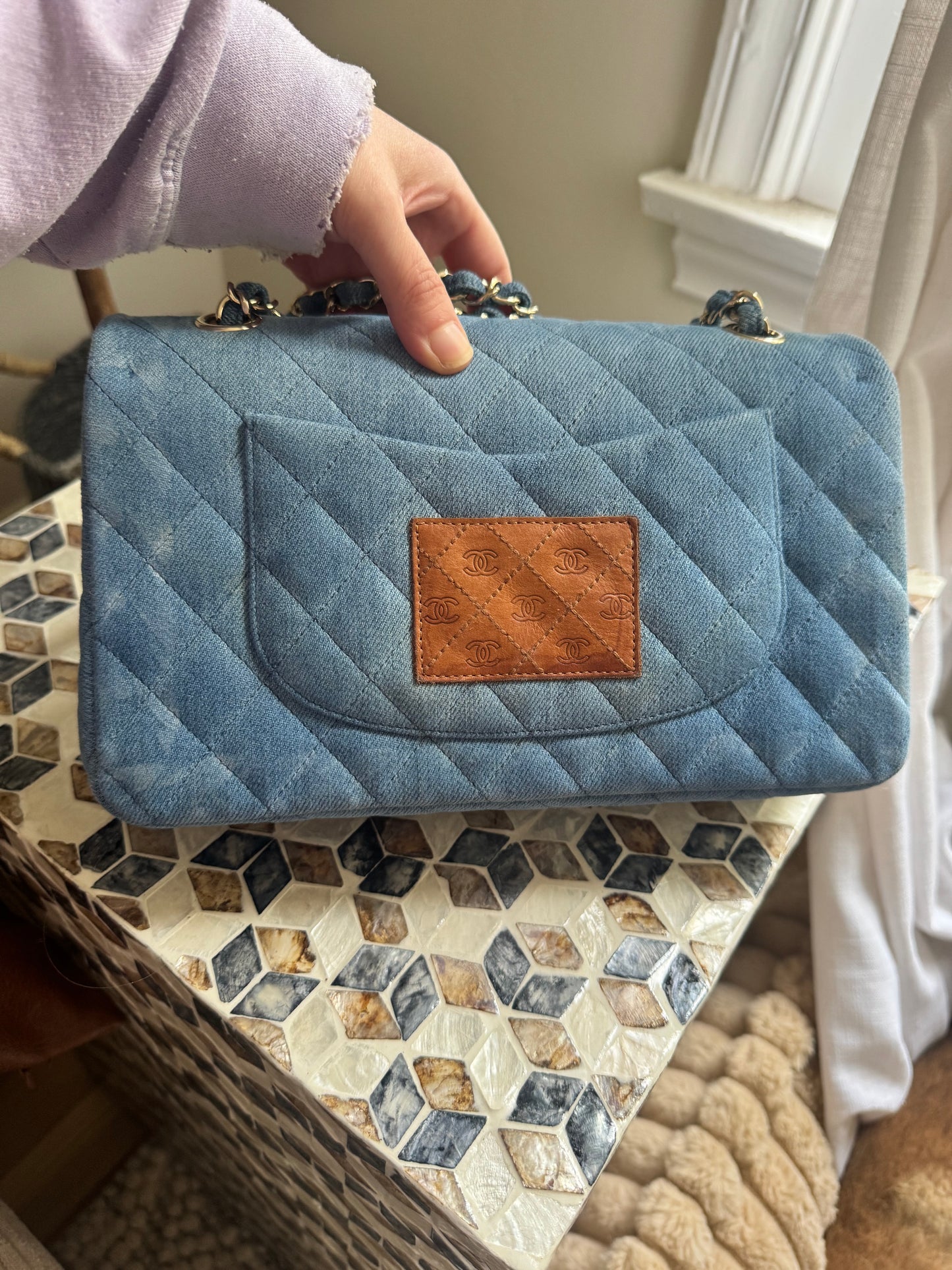 Chanel Medium Denim Classic Flap