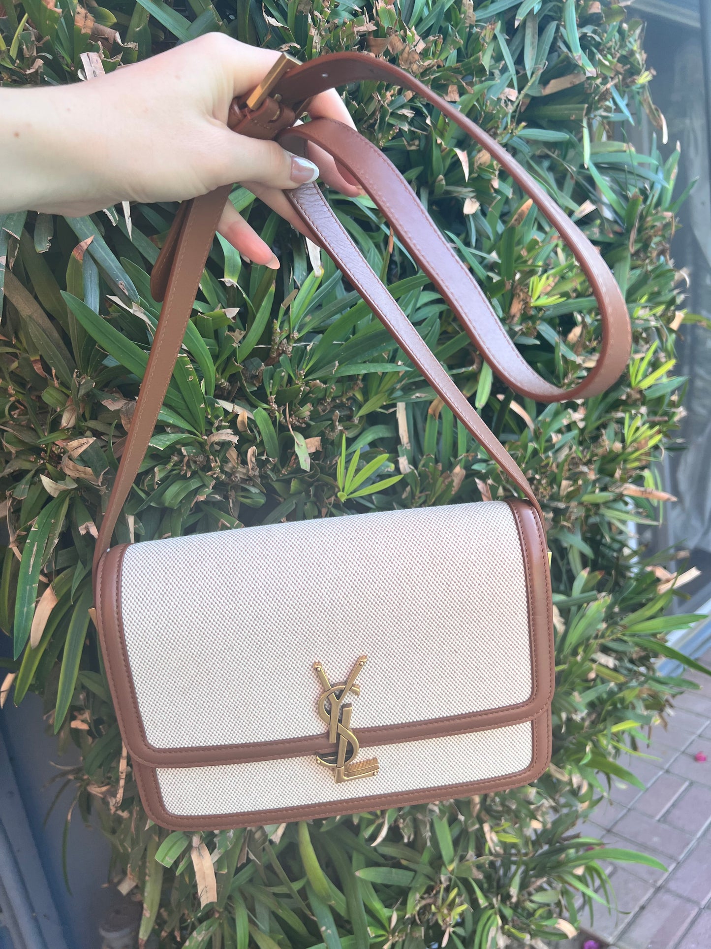 YSL Solferino medium flap bag