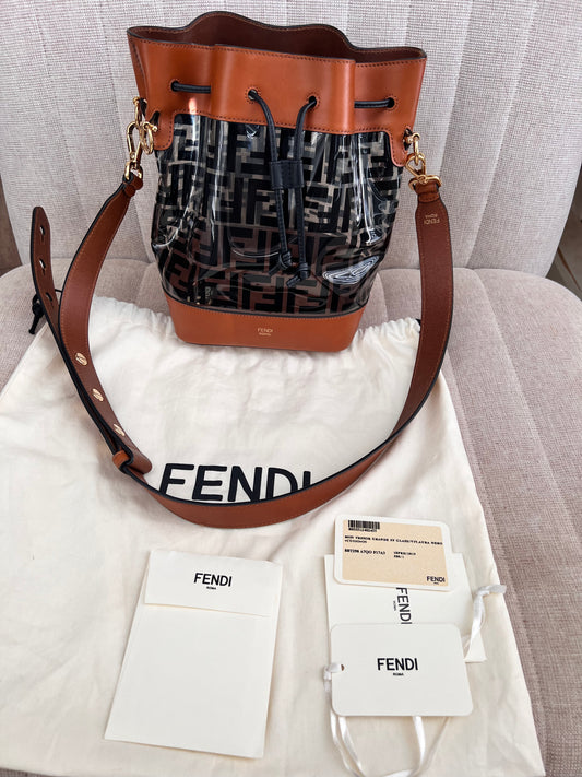 Fendi Zucca mon tresor grande bucket bag