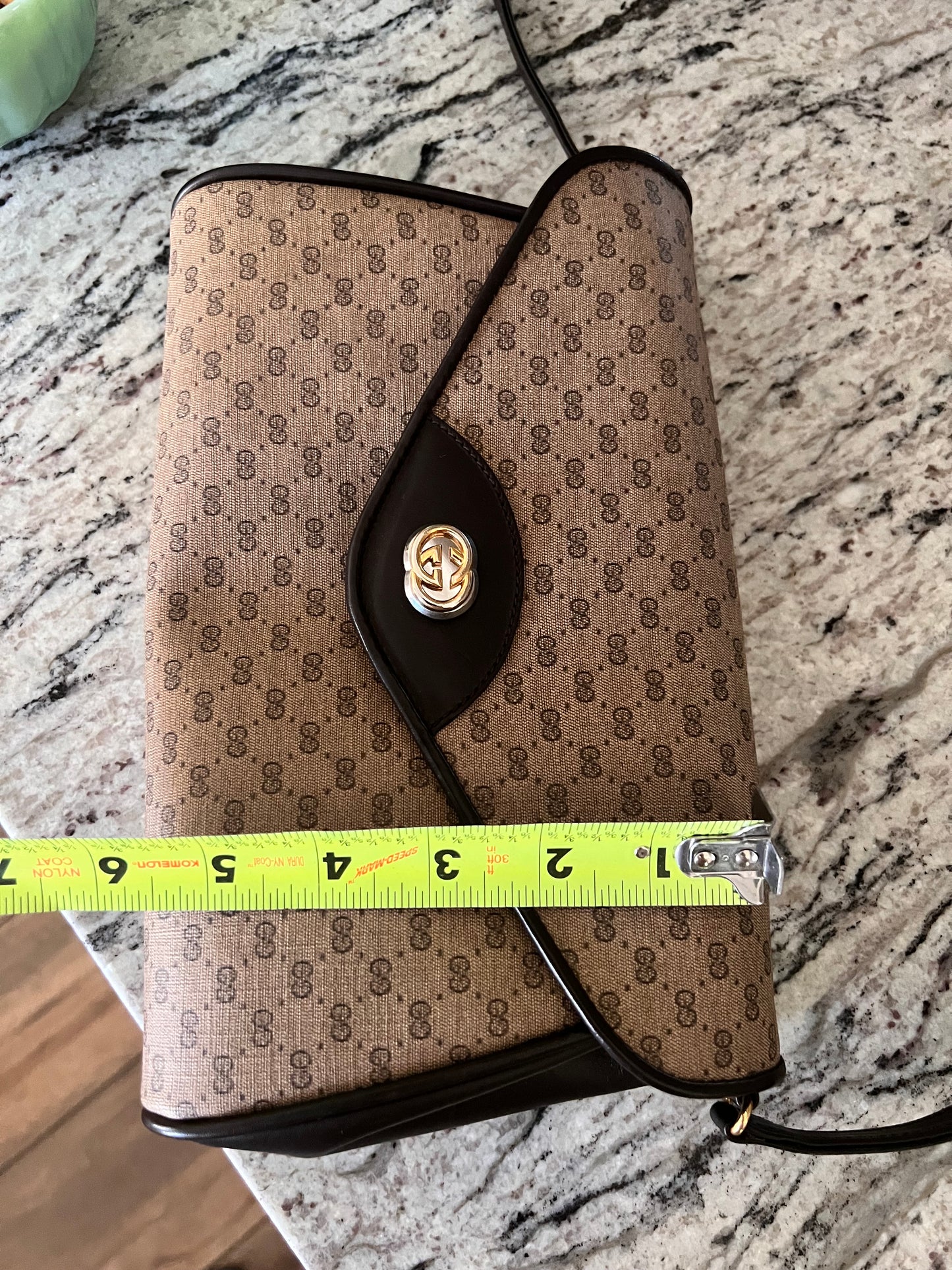 Vintage Gucci GG envelope crossbody shoulder bag partial payment