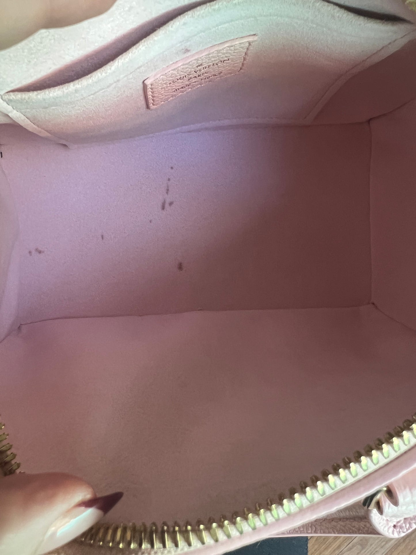 Louis Vuitton Degrade empreinte pink speedy 20 limited edition bag