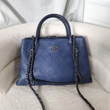 Chanel Urban Shopping Tote Quilted Caviar Small RHW