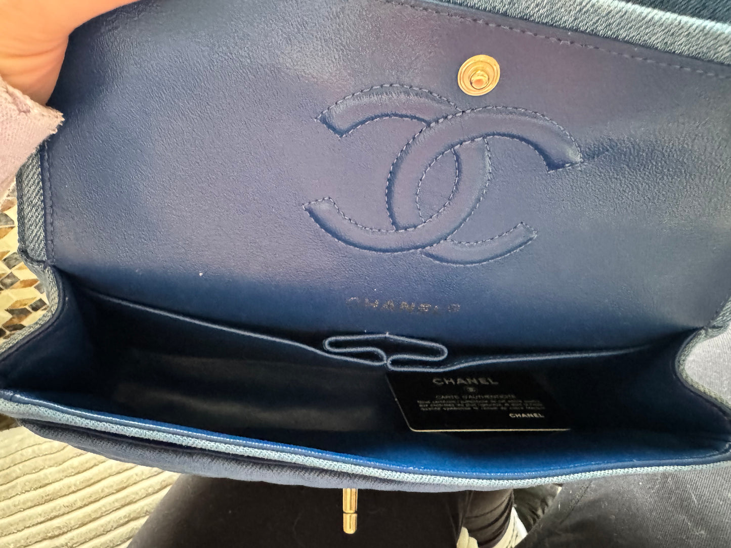 Chanel Medium Denim Classic Flap
