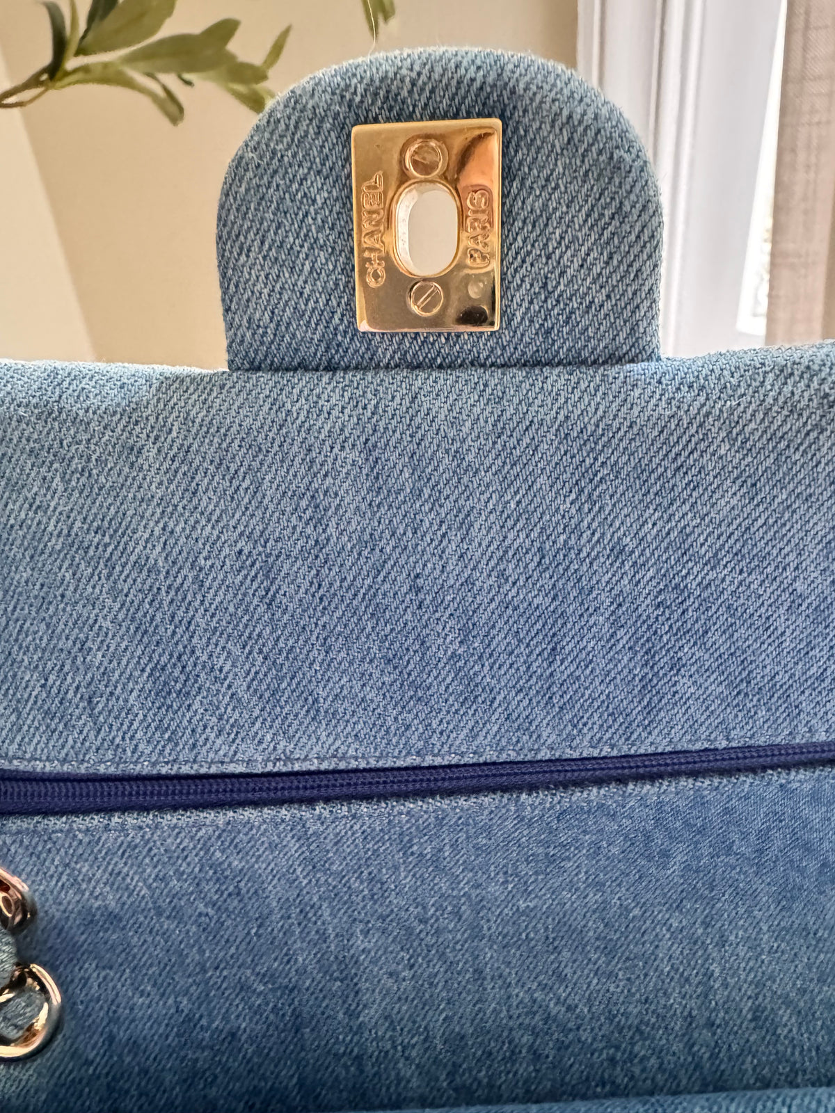 Chanel Medium Denim Classic Flap