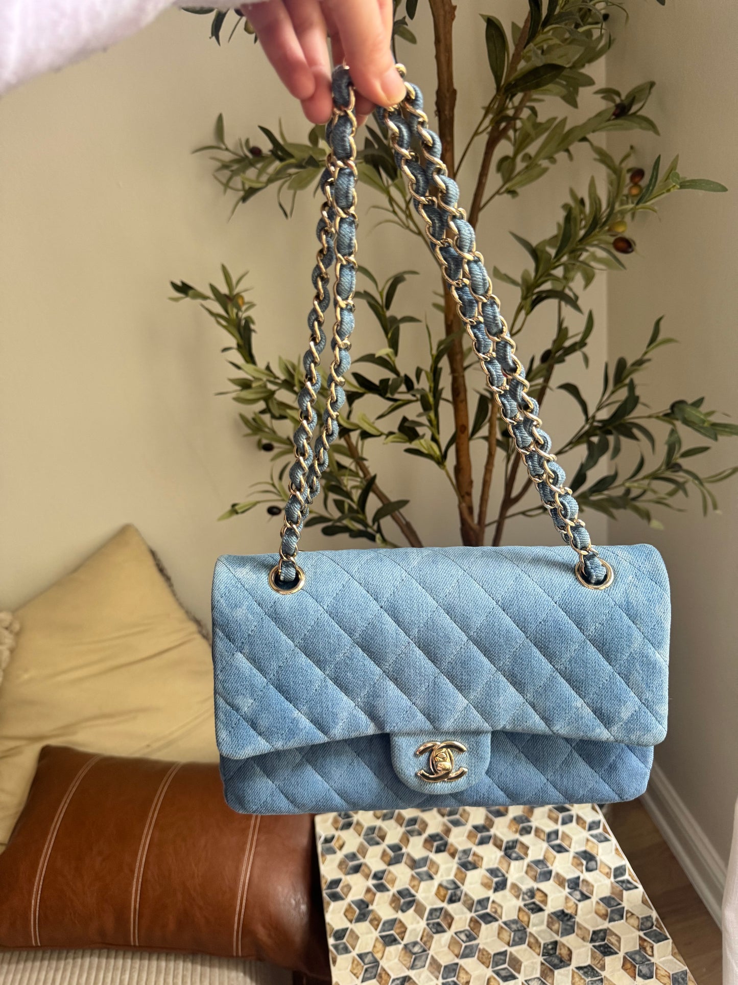 Chanel Medium Denim Classic Flap