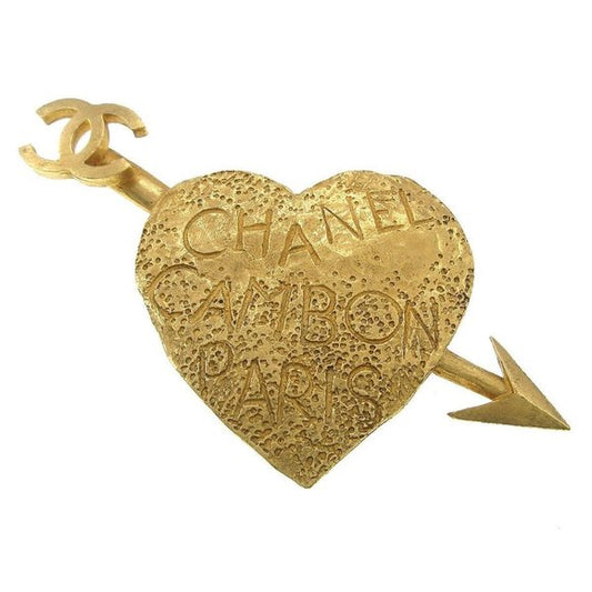 Chanel 1993 Heart & Arrow brooch bundle
