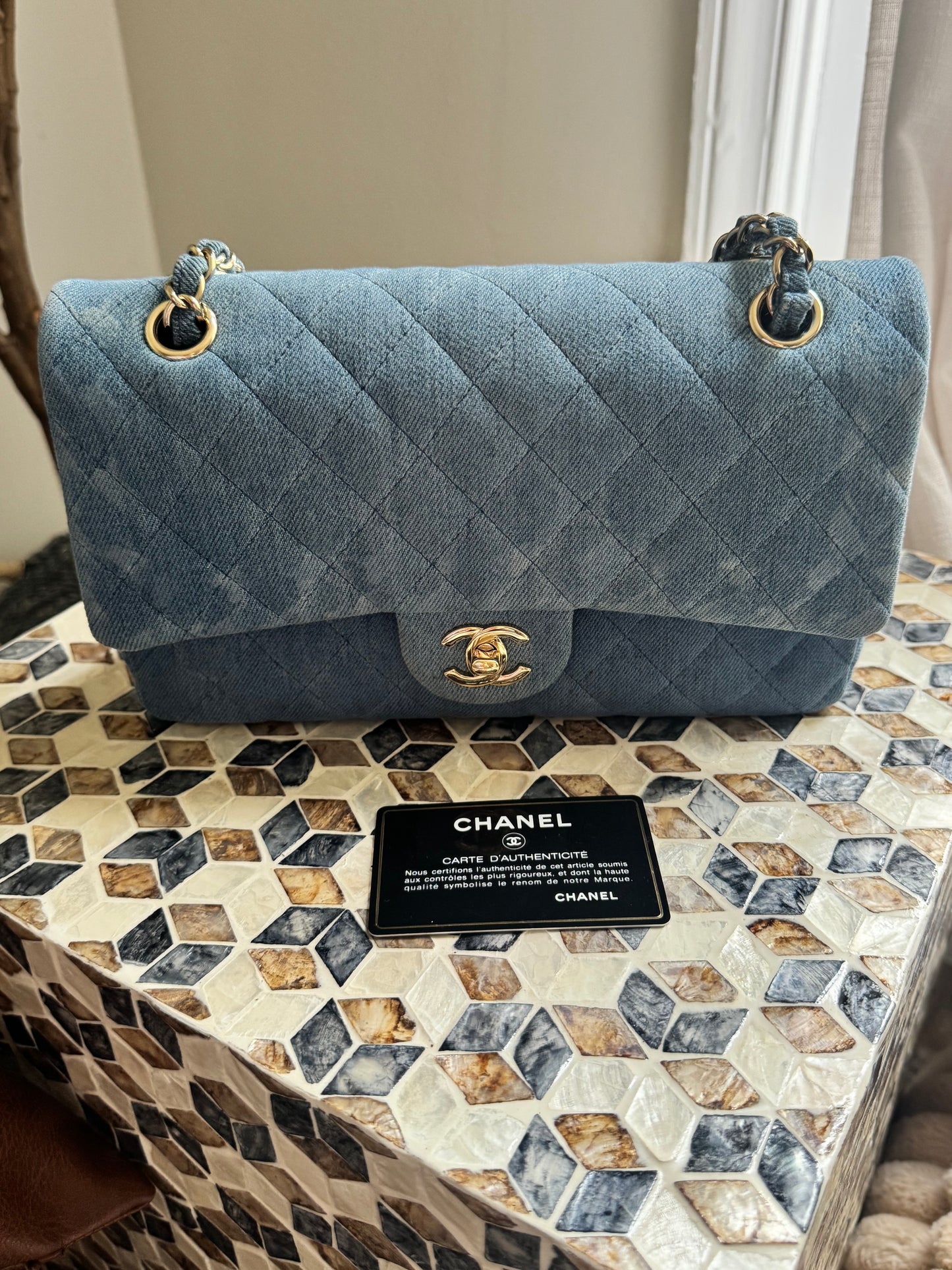 Chanel Medium Denim Classic Flap