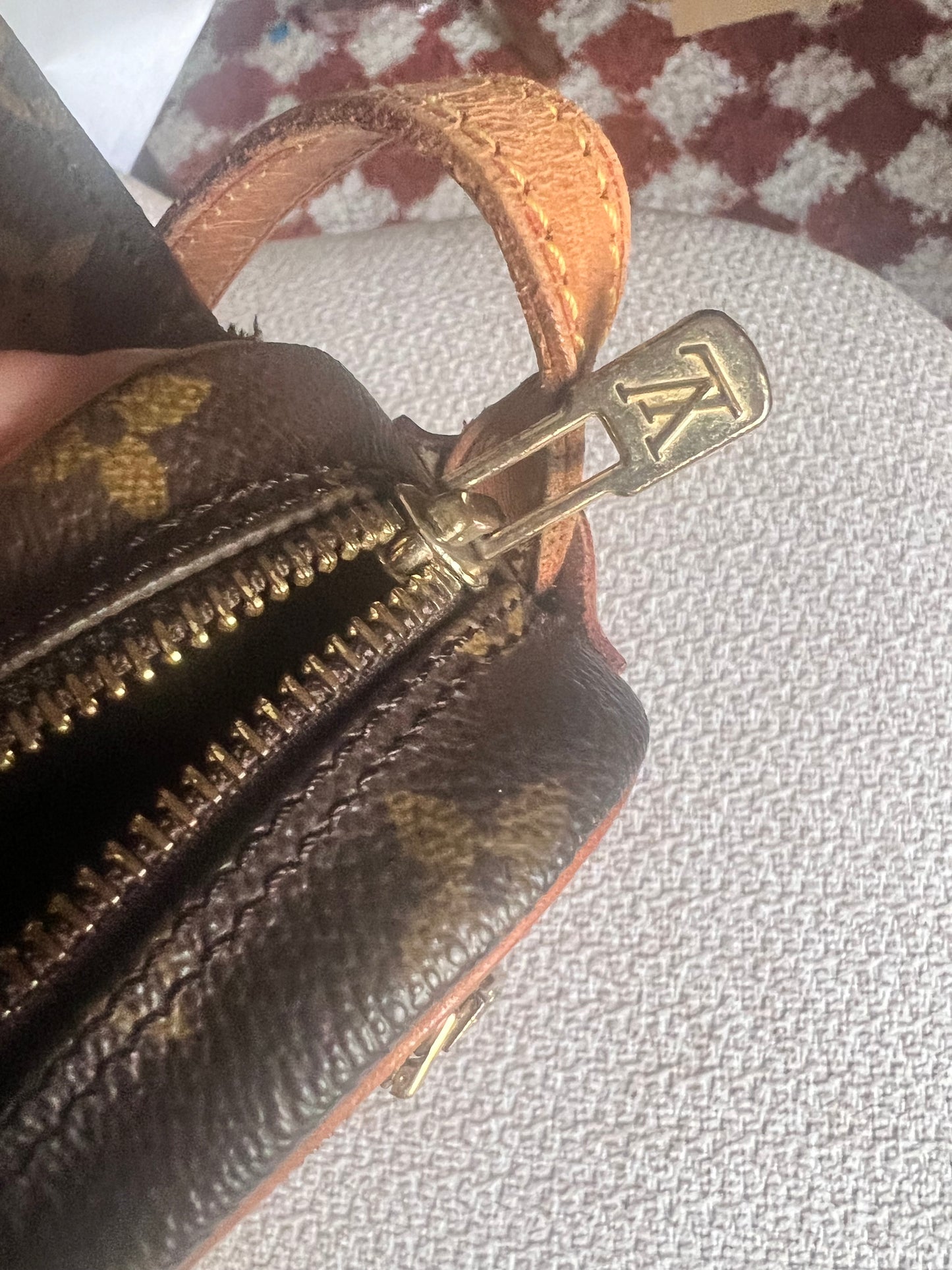 Louis Vuitton monogram vintage flap crossbody