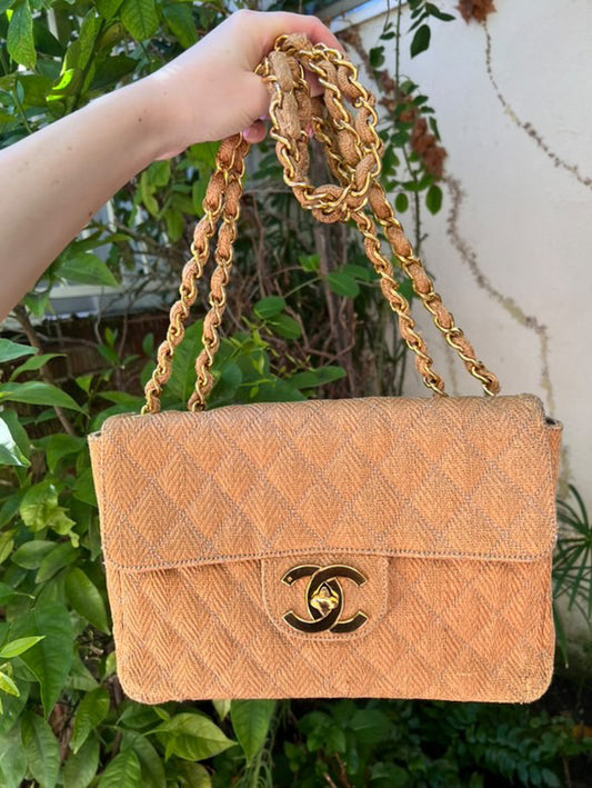 Partial payment- Chanel raffia jumbo XL CC flap