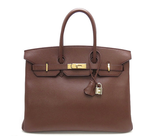 Hermes birkin 35 Havana Epsom ghw