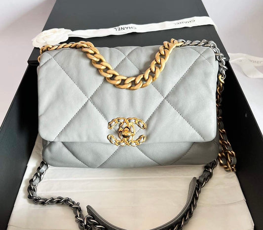 Remaining balance Chanel 19 & caviar clutch