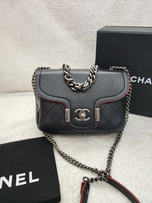 Chanel Archi Chic Flap Bag in Quilted Grained Calfskin