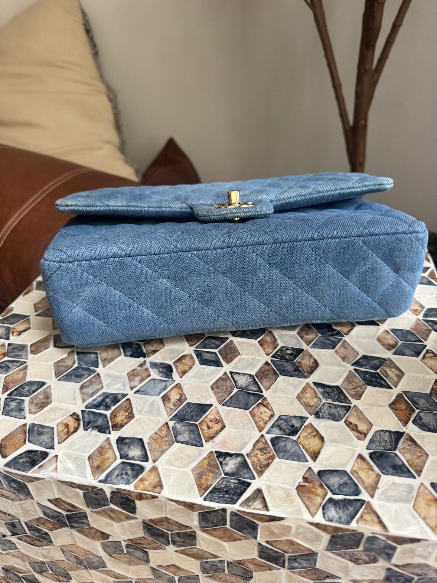 Chanel Medium Denim Classic Flap