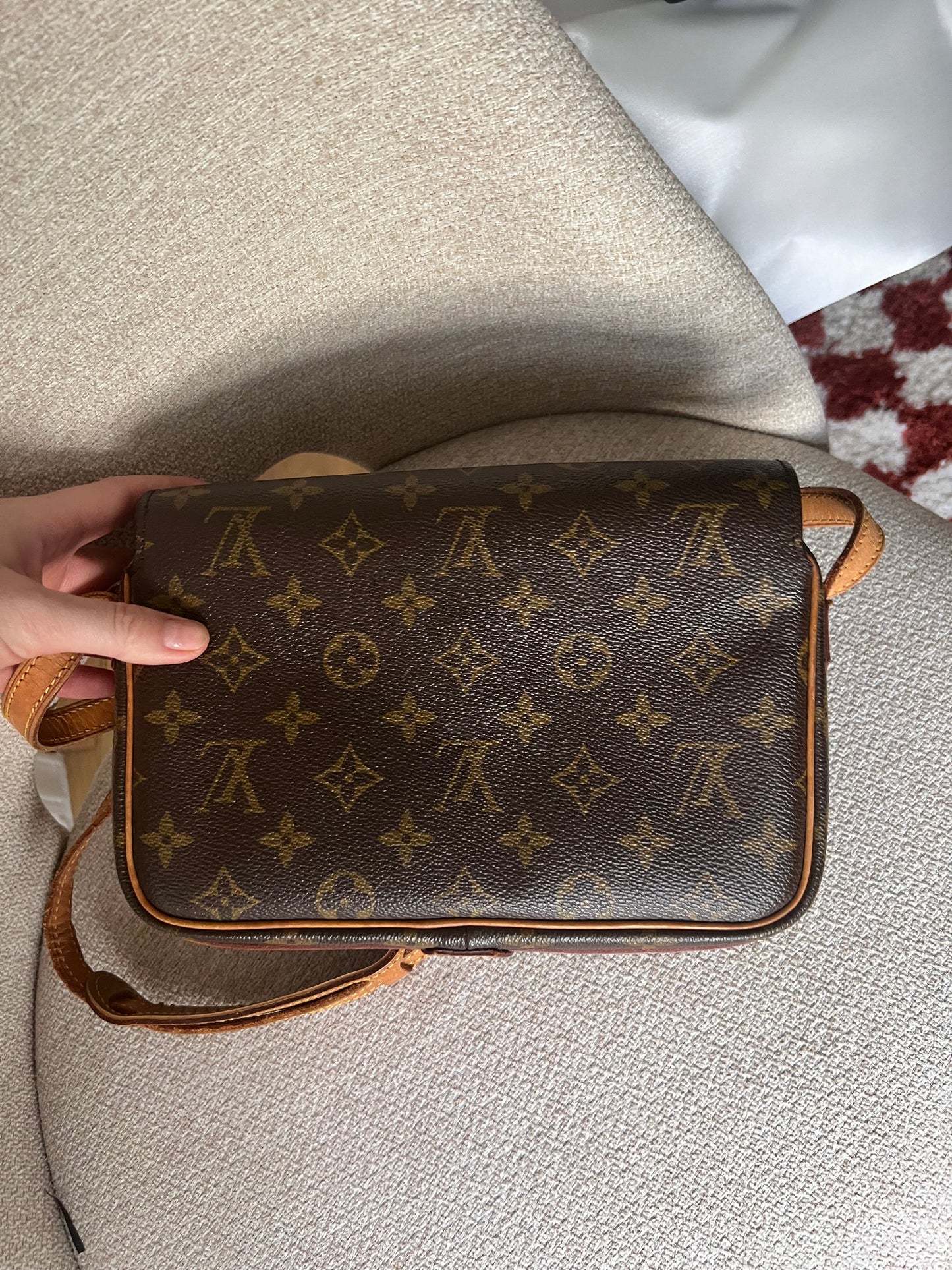 Louis Vuitton monogram vintage flap crossbody