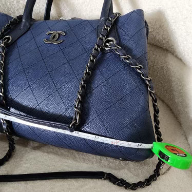 Chanel Urban Shopping Tote Quilted Caviar Small RHW