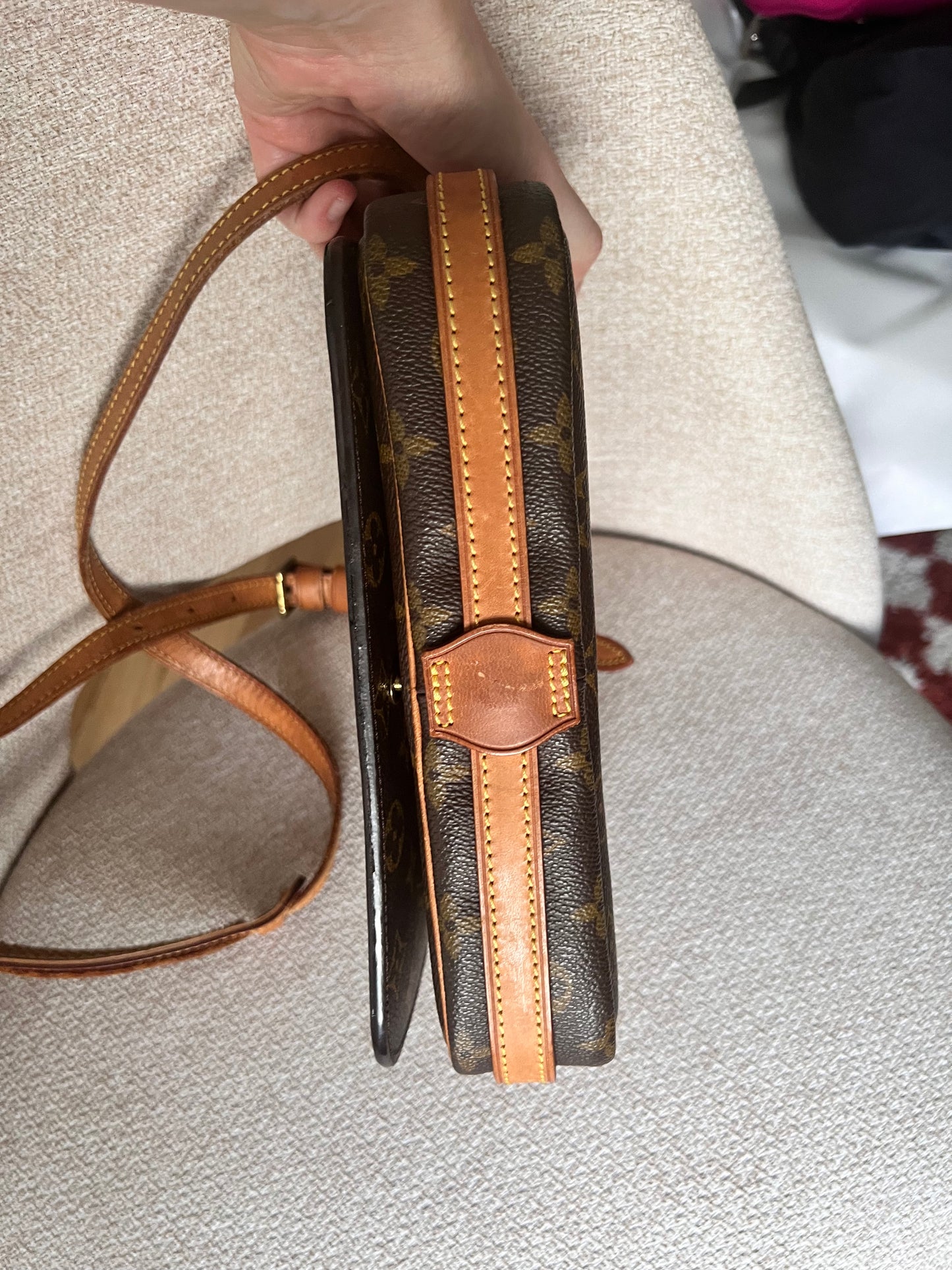 Louis Vuitton monogram vintage flap crossbody