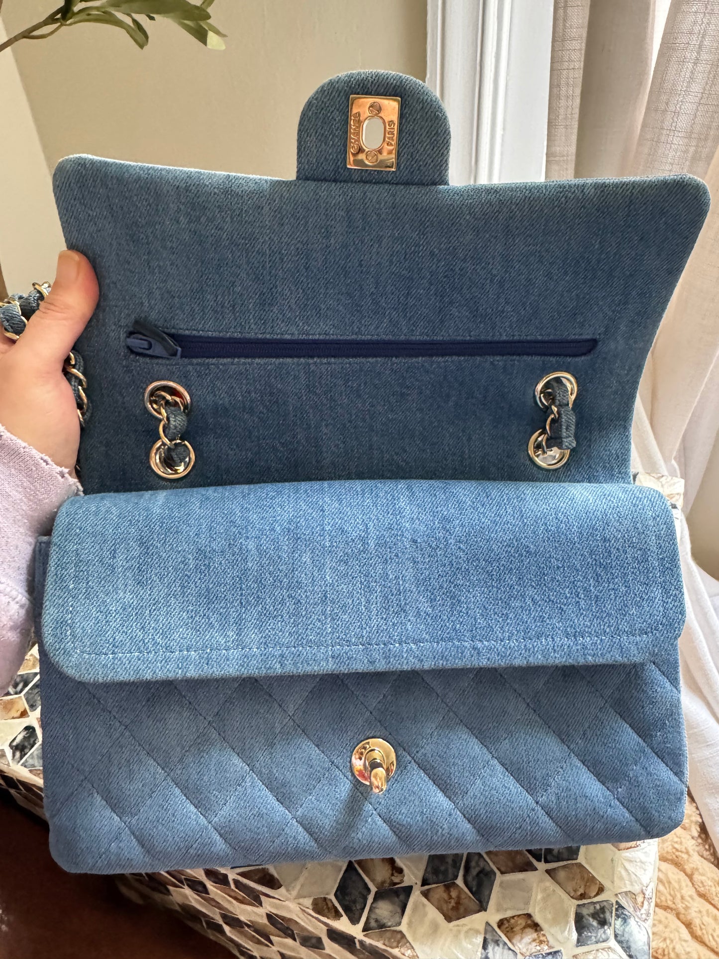 Chanel Medium Denim Classic Flap