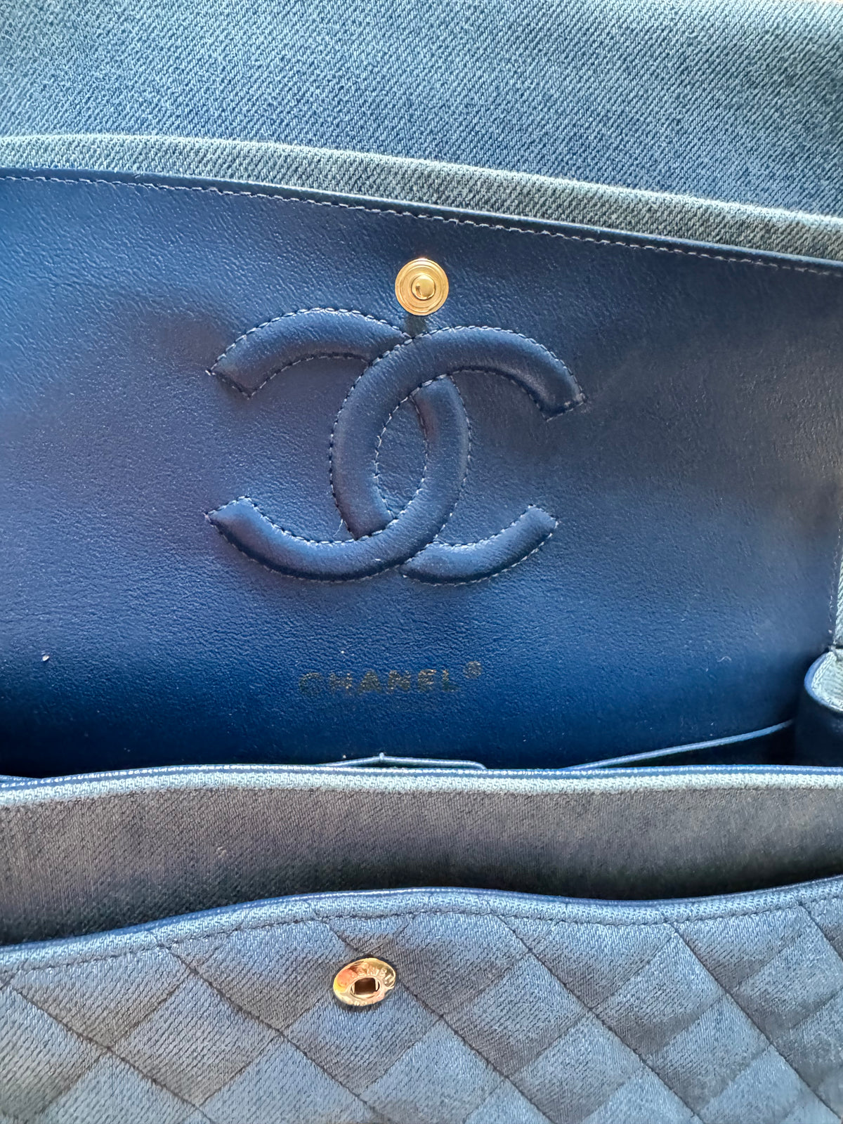 Chanel Medium Denim Classic Flap