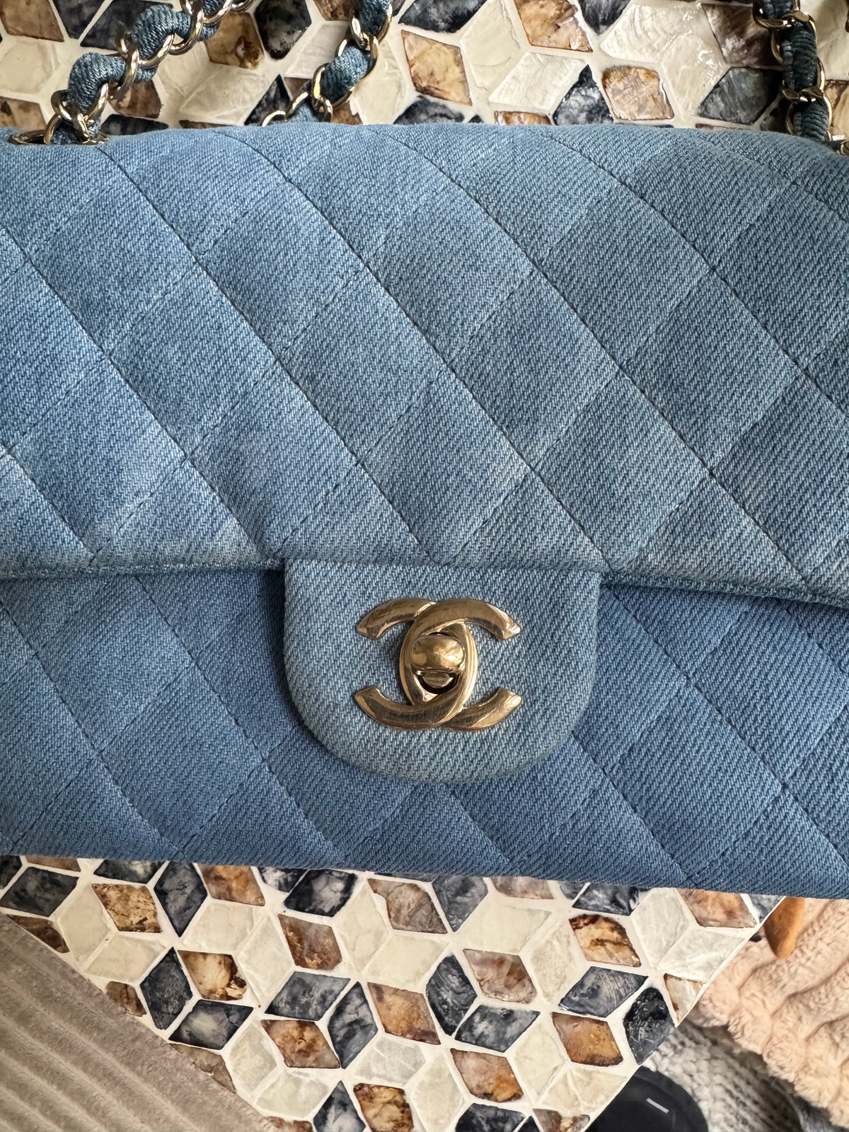 Chanel Medium Denim Classic Flap