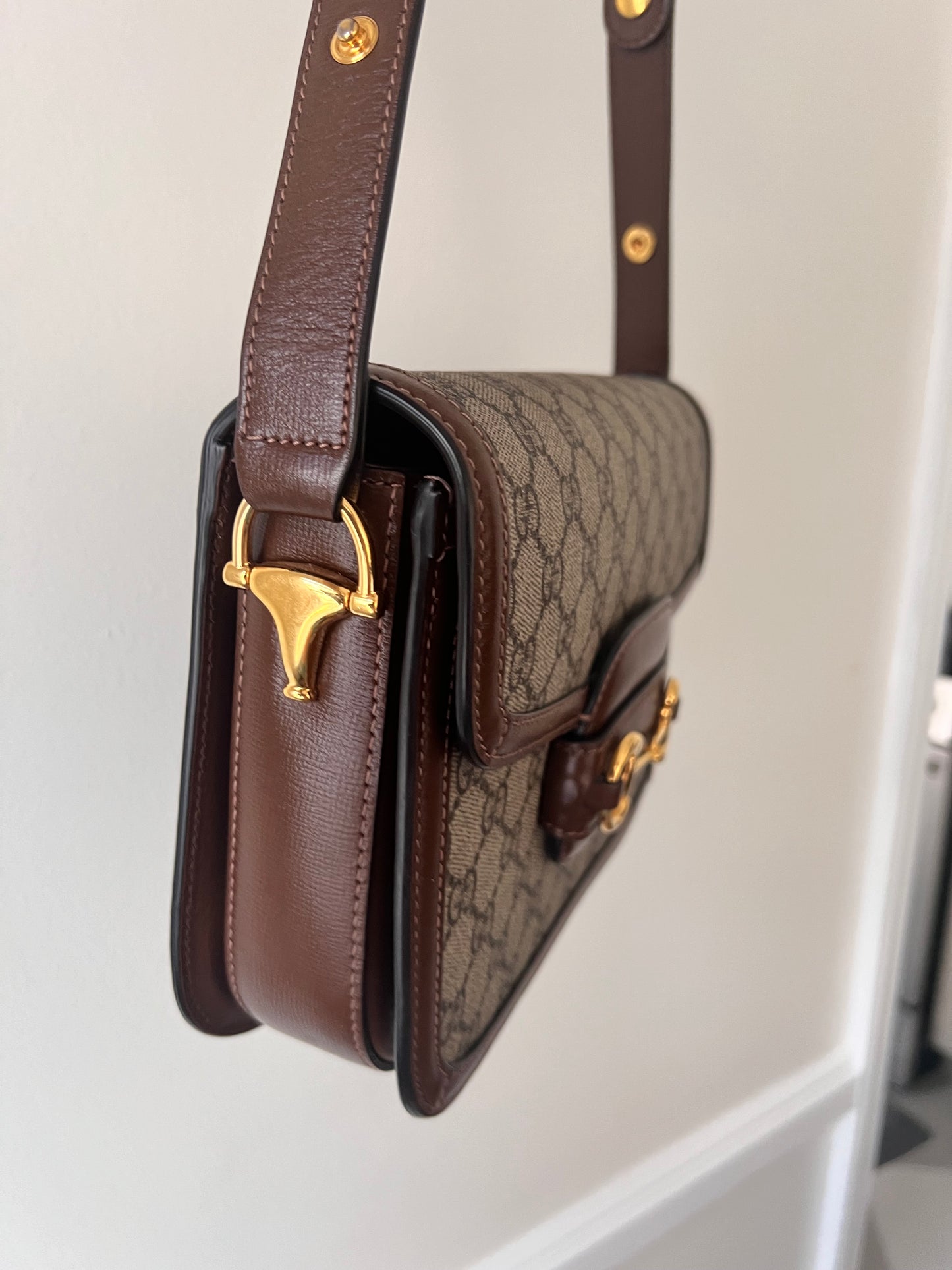 Gucci horsebit 1955 shoulder flap bag