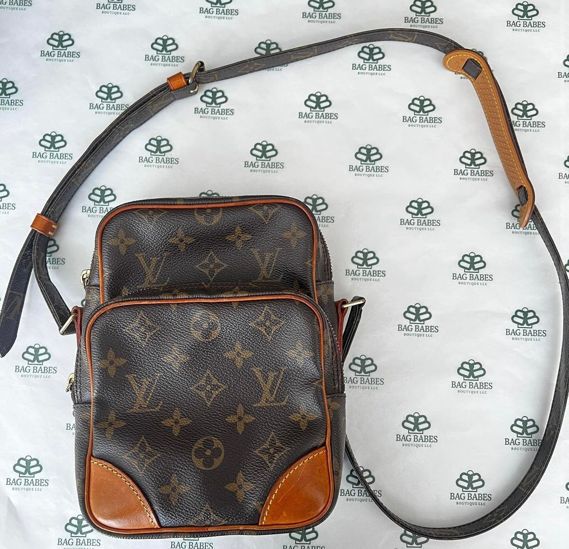 Louis Vuitton monogram amazone crossbody bag